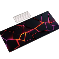 Tapis de souris personnalisé à texture abstraite super chaude grand tapis de table ligne tapis de table motif tapis de bureau vente en gros d'usine