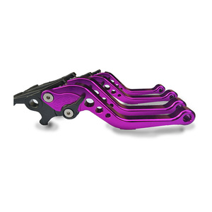 ידית בלם חשמלית לאופנוע חשמלי HCJ Ghost Fire Fast Eagle Fuxi GY6 מסגסוגת אלומיניום עבה וחזקה, בעלת תקן CE, עיבוד CNC, אביזר קדמי. - Product Image 2