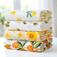 Couverture d'emmaillotage et langer en gaze double couche de bambou et coton, qualité boutique, unisexe, emballage personnalisé