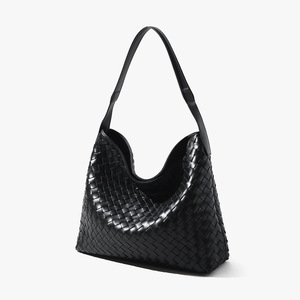 กระเป๋าผู้หญิงหนัง PU ทอมือของ2025กระเป๋าสะพายข้างความจุขนาดใหญ่ดีไซน์หรูหราสำหรับเทรนด์ฤดูร้อน - Product Image 5