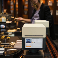 Machine de test de bijoux en or, détecteur Si-Pin, technologie de fluorescence X, analyseur d'or XRF, testeur d'or XRF, analyseur de métaux
