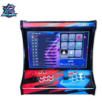 Machine de jeu d'arcade de combat à monnayeur pour 2 joueurs, style rétro classique, écran 22 pouces, vente en gros