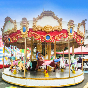 <span class=keywords><strong>Giostra</strong></span> a 16 Posti per Bambini e Adulti, <span class=keywords><strong>Carosello</strong></span> con Cavalli per Parchi Divertimento e Aree Gioco all'Aperto - Product Image 5