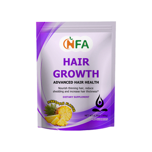 Gummies OEM en gros pour la croissance des cheveux : Soutien de la structure du collagène, production de kératine, nutrition des follicules capillaires - Product Image 1