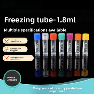 Centrifugeuse cryogénique colorée pour tubes, en plastique jetable, 1,8 ml, disponible en stock - Product Image 2