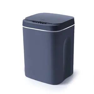 China Wholesale Touch-free Sensor Battery Trash Can Multi-function Sensor Bin Automatic Trash Can with lamp