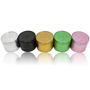 Aluminum Metal <b>Herb</b> <b>Grinder</b> 4-Layer 2.5 Inch Smoking <b>Grinder</b> Accessory - Product Image 1