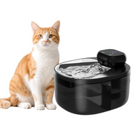 Fontaine à eau intelligente pour animaux de compagnie Vansity OEM 3L avec capteur radar et thermostat, distributeur d'eau pour chat