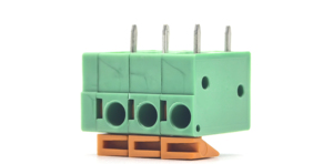 Borniers à ressort pour circuits imprimés, pas de 5,08 mm, droits, verts, mâles, 2*3P - Product Image 4