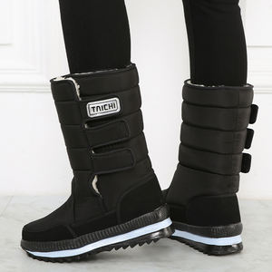 Moda kış açık seyahat su geçirmez Anti kayma kalınlaşmış sıcak yüksek üst orta uzunlukta kar botları erkekler ve kadınlar için - Product Image 3