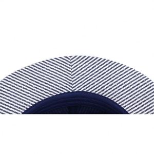 Sombrero de Pescador de Lona a Rayas Unisex para Bebés con Logotipo Personalizado, Transpirable, para Playa y Uso Diario - Product Image 5