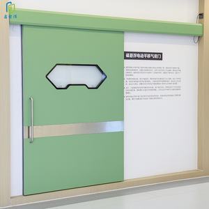 Tecnología Avanzada. Puerta Corredera Hermética Eléctrica Maglev - Certificación CE para Cuarto Limpio de Hospital - Product Image 2