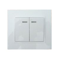 Norme européenne 250V moderne universel prise électrique lumière interrupteur mural et prise avec port USB de type c