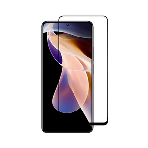 Protector de Pantalla de Vidrio 9D con Pegamento Completo para Xiaomi Redmi Note 11 Pro Plus, Protector de Pantalla de Vidrio Templado con Cobertura Total - Product Image 4