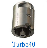 Outil de décapage de tuyaux Turbo 40 en aluminium durable, facile à utiliser avec une perceuse électrique