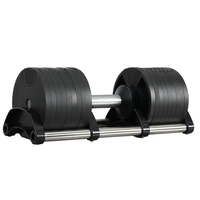 Ensemble d'haltères libres, haltères réglables, plaques de poids pour haltères, 20 kg, entraînement, multi-gym, équipement de fitness, haltères réglables