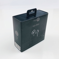 Boîte d'emballage pour écouteurs Bluetooth TWS avec gaufrage, crochets et plateau blister pour Airpods – Prix usine ODM