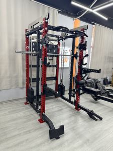Equipo multifuncional de entrenamiento: Máquina de poleas para tracción alta/baja con sistema de cable y pilas de pesas selectorizadas dobles - Product Image 3