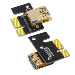 PCI-E <span class=keywords><strong>VER009s</strong></span> CPI-E อะไหล่คอมพิวเตอร์การ์ดไรเซอร์พร้อมขั้วต่อ USB3.0 ชุบทอง 009S พลัสแบรนด์จีน แหล่งกำเนิดกวางตุ้ง - Product Image 1