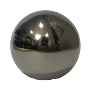 純粋なチタン球1インチ (25mm) 99.9% Tiボール磨かれたシルバーFHHブランドエネルギーヒーリング装飾収集品 - Product Image 1