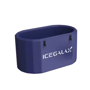 ICEGALAX bains de glace portables personnalisés baignoire de glace gonflable bain de glace plongeant froid avec chille à vendre