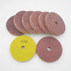 4 "/100MM海绵金刚石抛光垫适用于较软的石头，如大理石砂岩、玉石、奶油色石