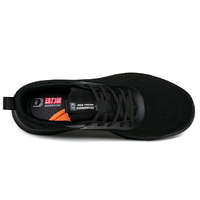 Zapatos de Seguridad Ligeros para Hombre, Cómodos, Negros, Casuales, Antideslizantes, Zapatillas Deportivas, ODM OEM, Zapatos de Trabajo