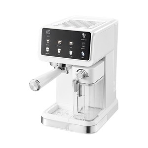 Machine à expresso de style italien 1350W 20 bars de pression Écran couleur intelligent 10 tasses Multifonctionnelle Tout-en-un Cafetière pour usage domestique - Product Image 1