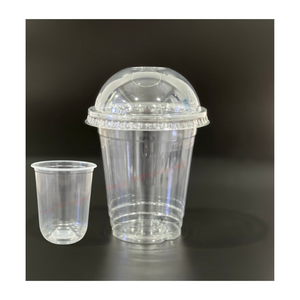 Gobelets PP transparents biodégradables écologiques compostables plastique jetable de livraison rapide de Quang Quan Vietnam - Product Image 1