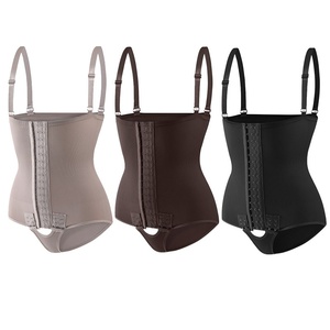 Culottes gainantes ajustables pour femmes, haute <span class=keywords><strong>compression</strong></span>, effet ventre plat, style Fajas colombiennes, vente en gros - Product Image 4
