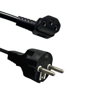 Chất lượng cao IEC c13w <span class=keywords><strong>EU</strong></span> dây điện cắm eu04 Bán buôn máy tính <span class=keywords><strong>AC</strong></span> <span class=keywords><strong>Power</strong></span> cắm cáp máy tính xách tay - Product Image 1