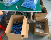 Télécommande de porte de garage électrique à 1/2/4 boutons, émetteur clonable 433,92 MHz pour moteur Vert-X 300/Vector 500