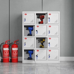 Thép nội thất văn phòng 15-cửa thiết kế hiện đại điện thoại di động sạc Locker nhà máy hội thảo công cụ sạc tủ an toàn tiền gửi hộp kim loại nộp hồ sơ thép - Product Image 2