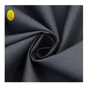 Shandong factory wholesale plain 100 cotton fabric for coat/ casual pants fabric
