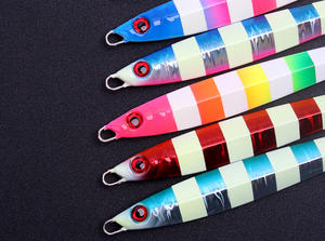 SNEDA nuevo 80g 100g120g 160g 200g rápido Vertical agua salada luminosa pesca Jigging señuelos para atún, mero, diente de perro - Product Image 5