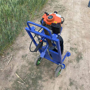 Single-Person Quatro-Flush Máquina De Plantio De Árvore Pequeno Furo Digger para Mudas Cimento Pólos Ground Drilling Hole Terra Auger - Product Image 2