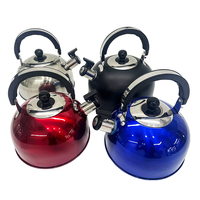 Bouilloire sifflante en acier inoxydable 3L 4L 5L pour le thé et l'eau