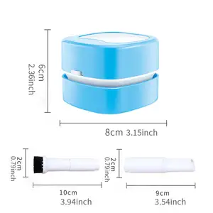 YIZHI Table Mini Vacuum Cleaner Accessories Dust Electric Sweeper Desktop Clean Machine for School Office Desk Vacuum cleaner