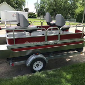 <span class=keywords><strong>Bateau</strong></span> à <span class=keywords><strong>moteur</strong></span> Allhouse Basic Laker Pontoons Boat <span class=keywords><strong>Bateau</strong></span> ponton moderne - Product Image 2