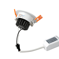 Mini 3w COB Aluminium Rotatif Plafond Spot Réglable Encastré LED Down Light Downlight IP44