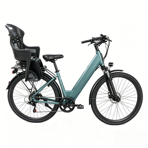 จักรยานไฟฟ้าสำหรับผู้หญิง รุ่น Citybikes 36V 10.5AH 250W ล้อ 28 นิ้ว จักรยานไฮบริดไฟฟ้า จักรยานเมือง ราคาประหยัด - Product Image 2