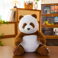 Peluche géante panda super douce et confortable, jouet en peluche mignon et amusant, poupée panda en peluche douce avec rembourrage en coton PP, jouets en peluche, poupées