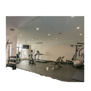 Modern Dance Studio Gym Wall Safety Silver Coating <b>Mirror</b> Glass High Quality Full Length <b>Mirror</b> Wholesale Factory Price Big Size - Product Image 3