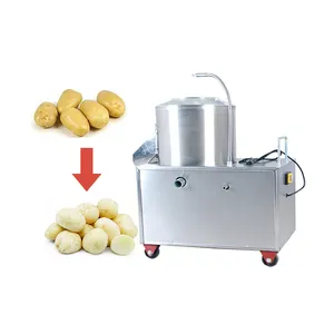 Automatic Commercial Carrot Potato Peeling Machine / Cassava Onion Peeler Machine