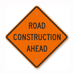 Şekil özelleştirilmiş Avenue yol dikkat yayalar işareti yol kapalı ilerideki işçiler yansıtıcı dikkat işareti Signages önde - Product Image 3