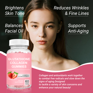 OEM/ODM Gommes blanchissantes pour la peau Gommes éclaircissantes à la vitamine collagène Gommes à la vitamine C sans sucre pour la peau - Product Image 3