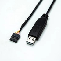Cable convertidor serie USB 2,0 a 5 pines Dupont TTL RS232 con chip CP2102