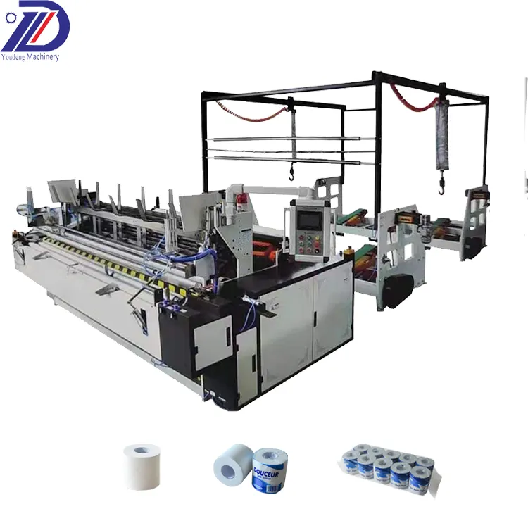 YouDeng factory 2022 машина для производства туалетной бумаги для малого бизнеса