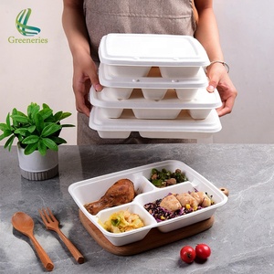 Caja <span class=keywords><strong>para</strong></span> llevar de bagazo de caña de azúcar <span class=keywords><strong>con</strong></span> dos compartimentos <span class=keywords><strong>para</strong></span> hot dogs - Product Image 6