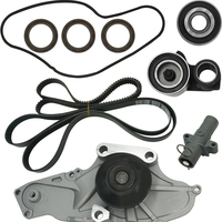 Kit de courroie de distribution joint de couvercle de pompe à eau pour 01-05 Honda Civic VTEC 1.7L D17A